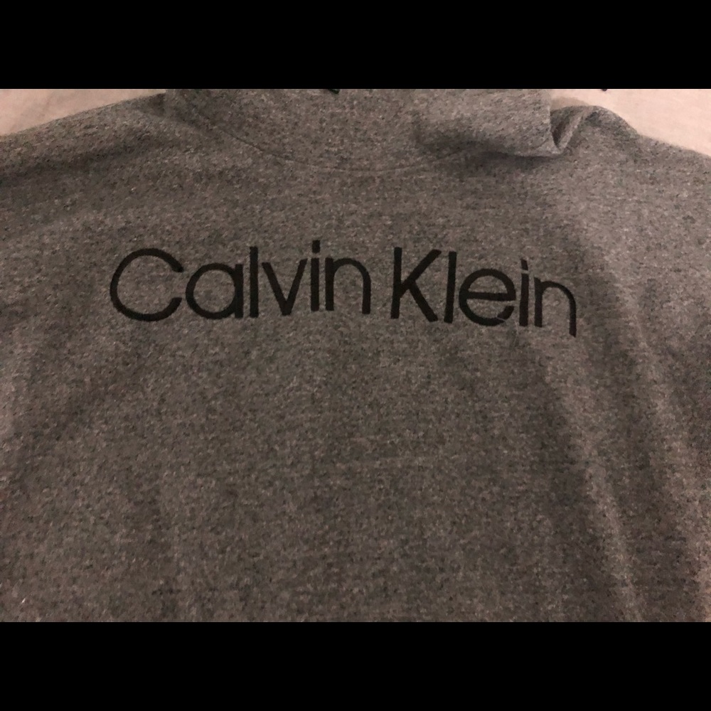 Funnel neck pull over Calvin Klein sweatshirt